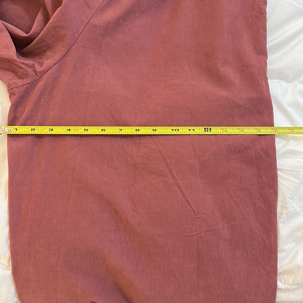 NWT Anthropologie Velvet by Graham & Spencer Emmie Pink Rose Overall Jumpsuit - Picture 11 of 11